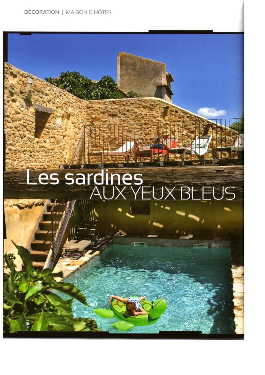 Les Sardines Aux Yeux Bleus Chambres D'Hotes エガリエ エクステリア 写真